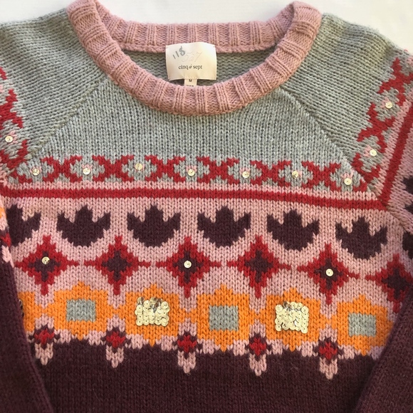 NWOT CINQ A SEPT GLANNI PULLOVER SWEATER - Picture 3 of 7